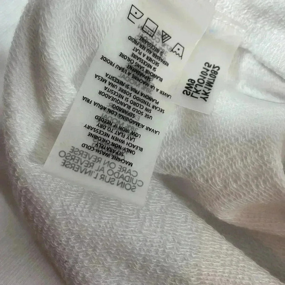 Karl Laferfeld  Iconic White Sweater Size XL - Picture 9 of 10